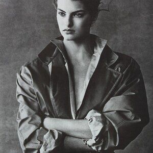 Vintage 1980s - Calvin-Style Marzotto Italy Herringbone Darted Bomber, 8 or LRG